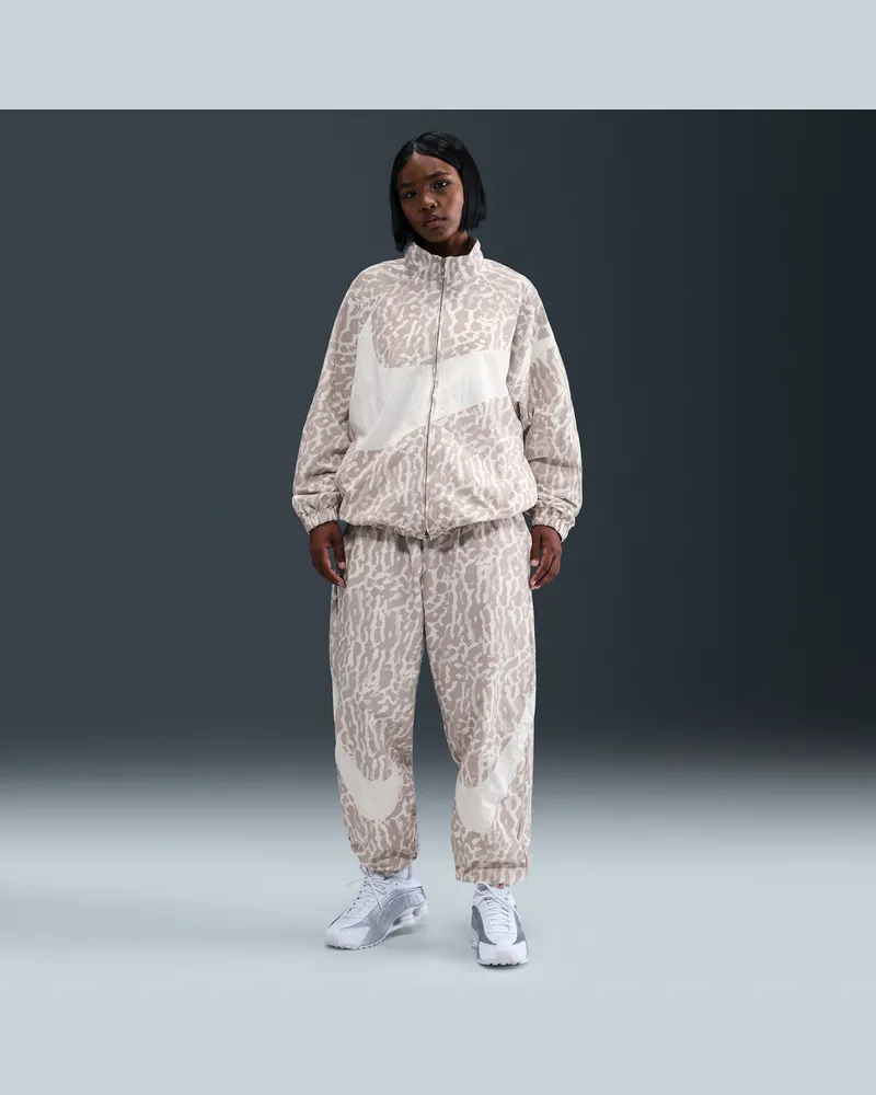 Nike Webhose mit Print für Damen - Grau Grau