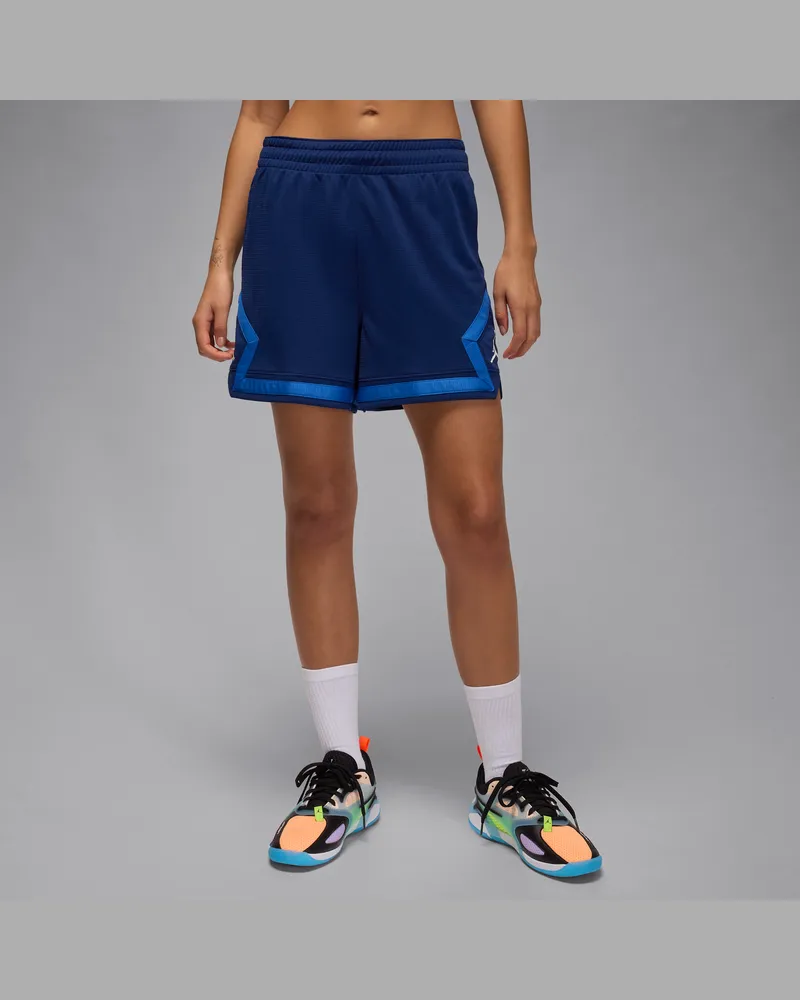 Jordan Sport Diamond Shorts für Damen (ca. 10 cm) - Blau Blau