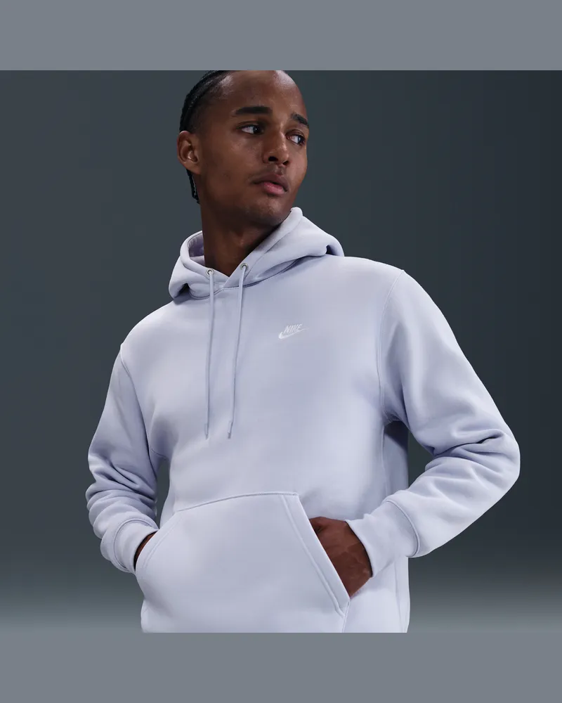 Nike Club Fleece-Hoodie (Herren) - Grau Grau