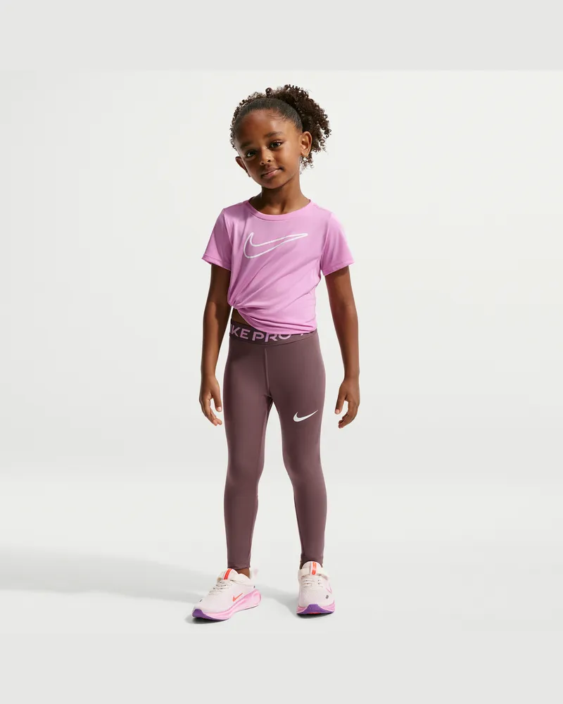Nike Pro Dri-FIT Leggings (jüngere Kinder) - Lila Lila