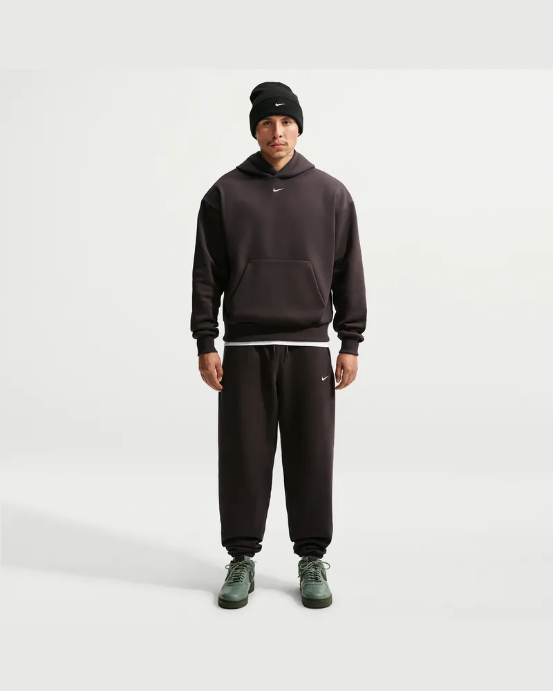 Nike Solo Fleece Hose mit Bündchen (Herren) - Braun Braun