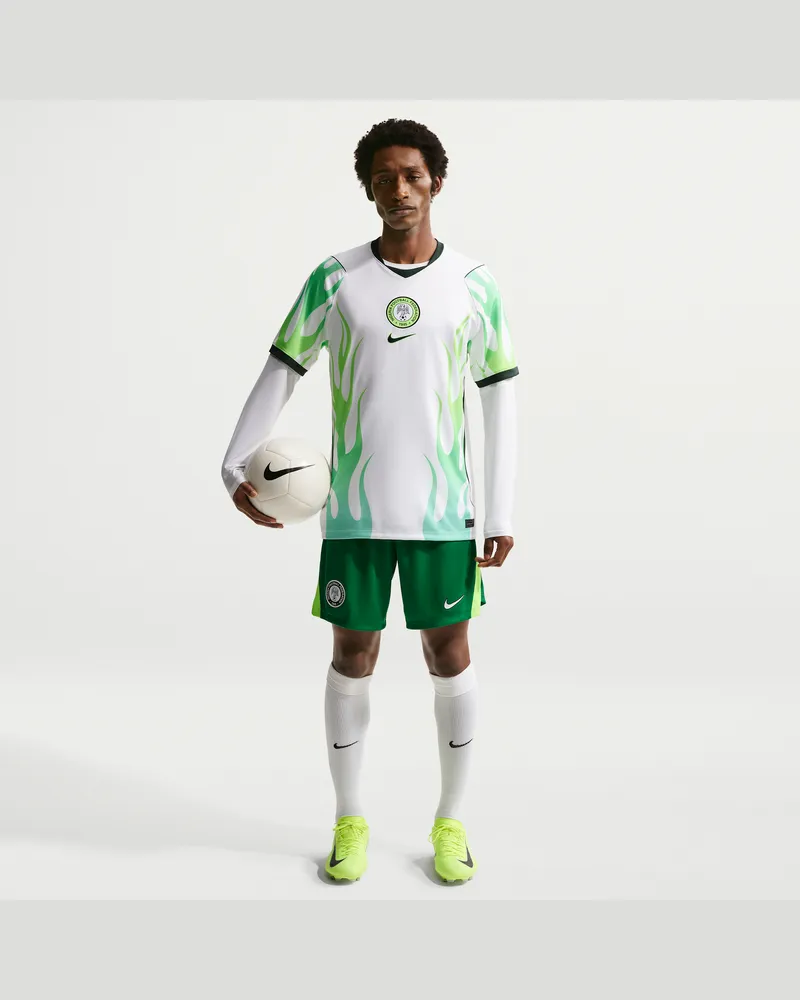 Nike Nigeria 2026 Heimstadion  Dri-FIT Replika-Fußballshorts für Herren - Grün Grün
