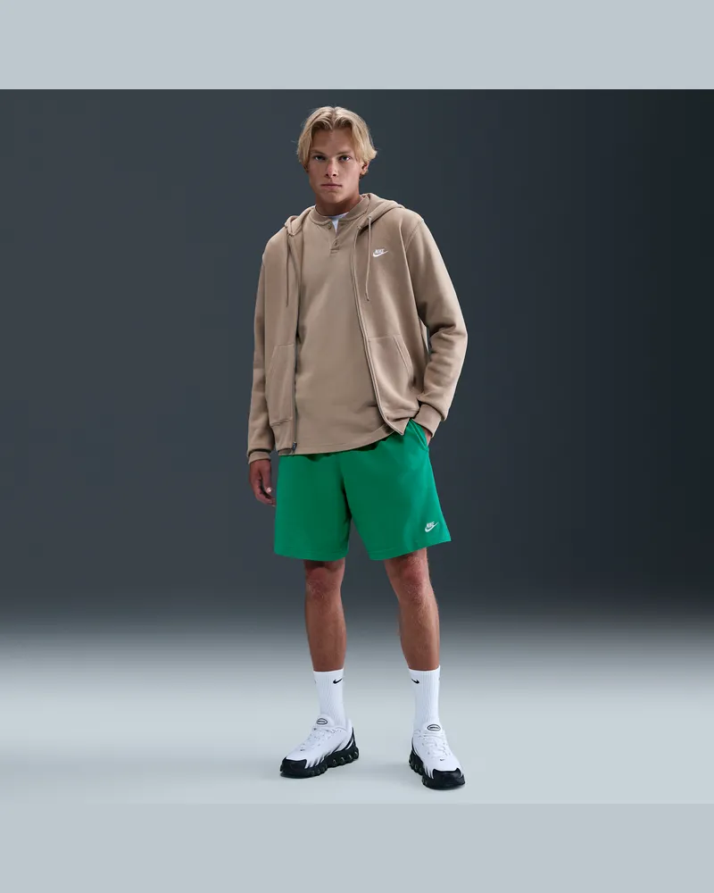 Nike Club Strick-Sorts für Herren - Grün Grün