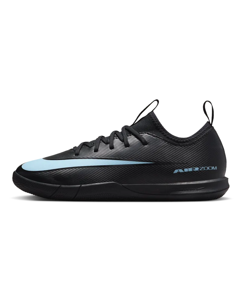 Nike Jr. Mercurial Vapor 16 Academy IC Low-Top-Fußballschuh (jüngere/ältere Kinder) - Schwarz Schwarz