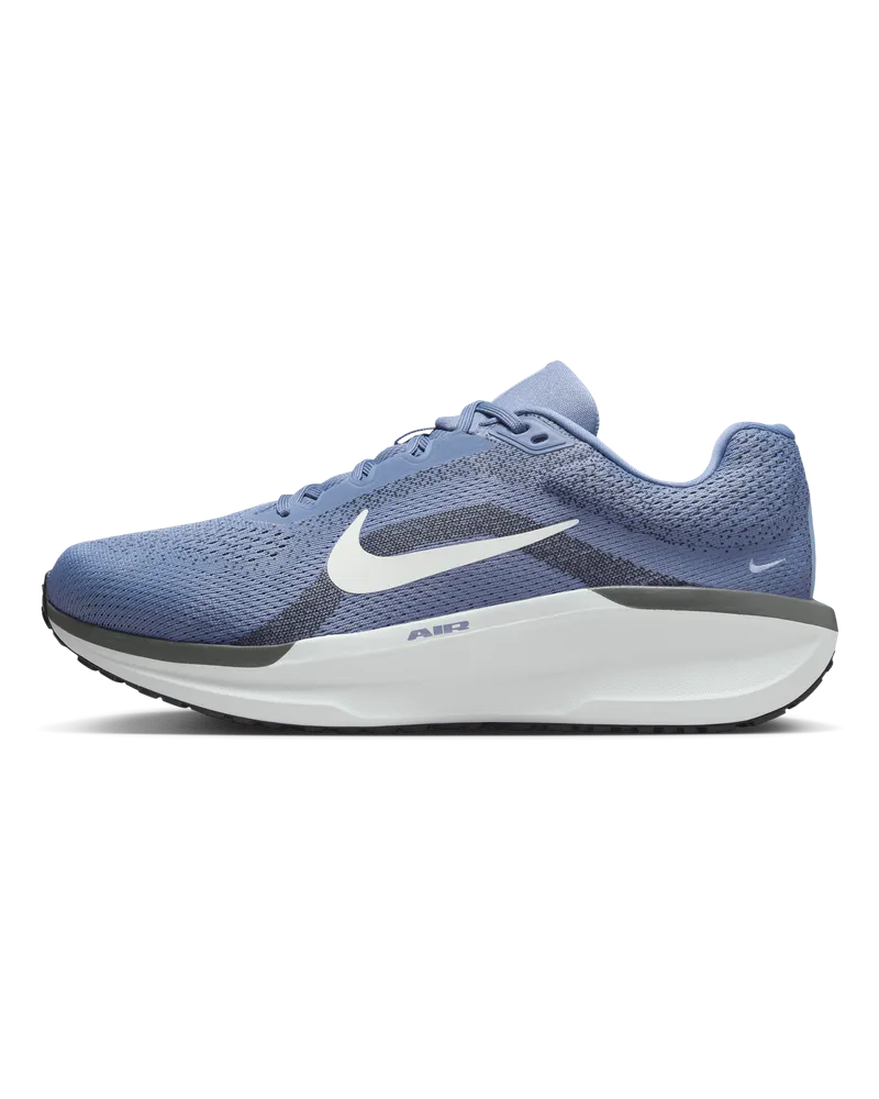 Nike Winflo 11 Herren-Straßenlaufschuh (extraweit) - Blau Blau