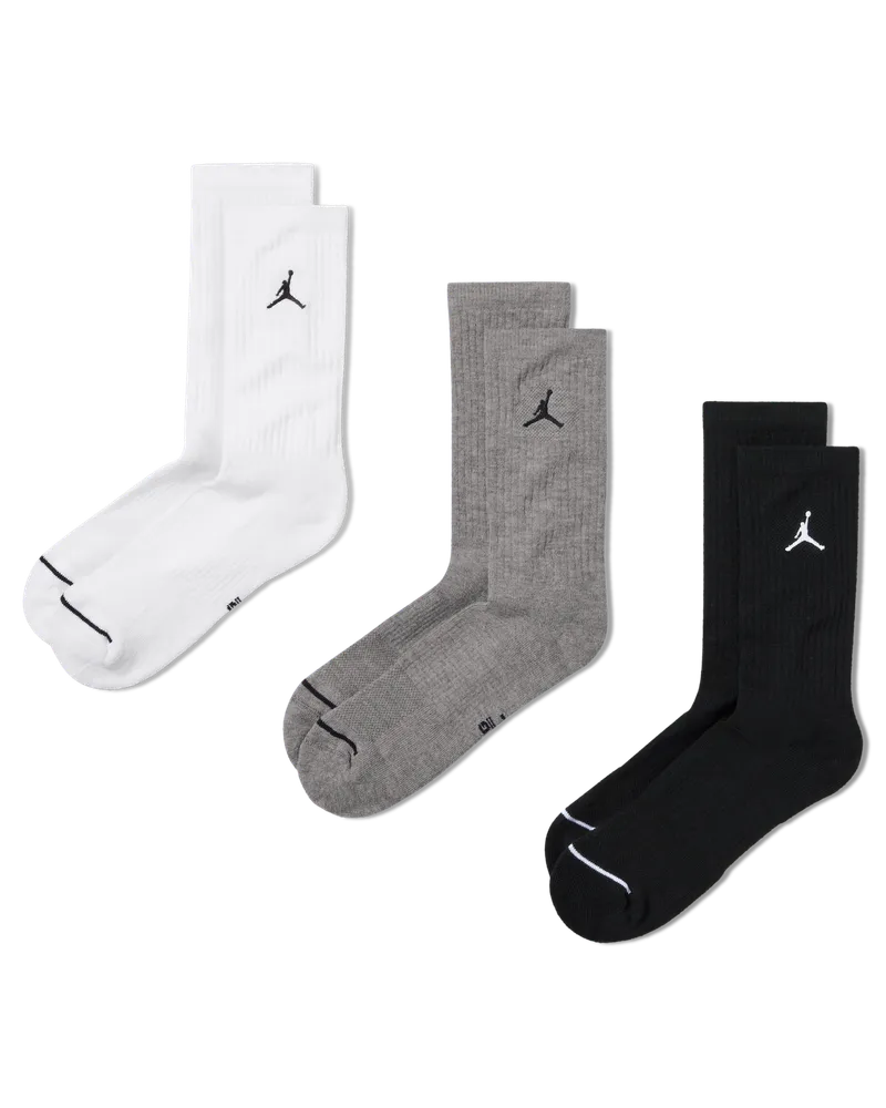 Jordan Crew-Socken für jeden Tag (3 Paar) - Multi-Color Multi-color