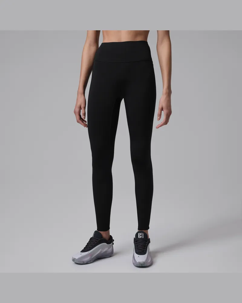 Jordan Sport Flightweight Leggings mit hohem Bund (Damen) - Schwarz Schwarz