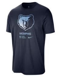 Nike Memphis Grizzlies Courtside  NBA-T-Shirt (Herren) - Blau Blau