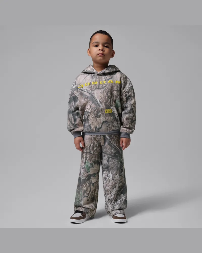 Jordan Brooklyn Realtree 2-teiliges Hoodie-Set (jüngere Kinder) - Weiß Weiß