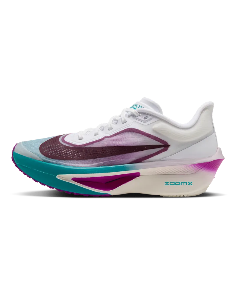 Nike Zoom Fly 6 Straßenlaufschuh für Wettkämpfe (Damen) - Weiß Weiß