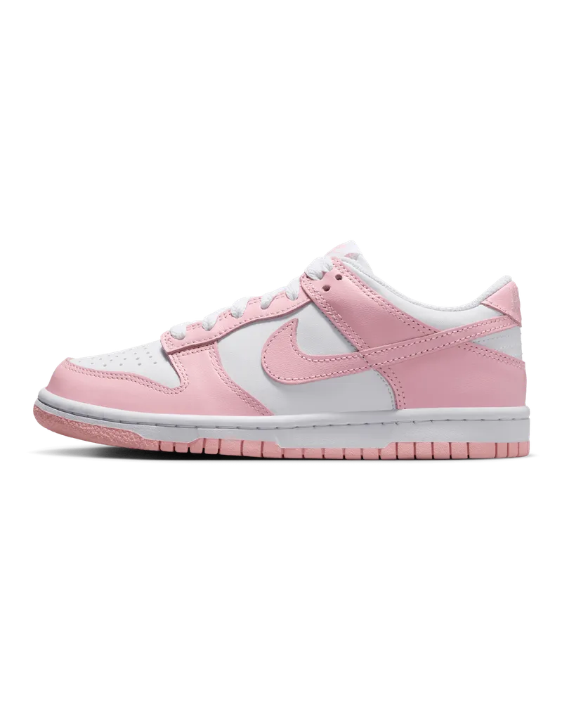 Nike Dunk Low Schuh für ältere Kinder - Weiß Weiß
