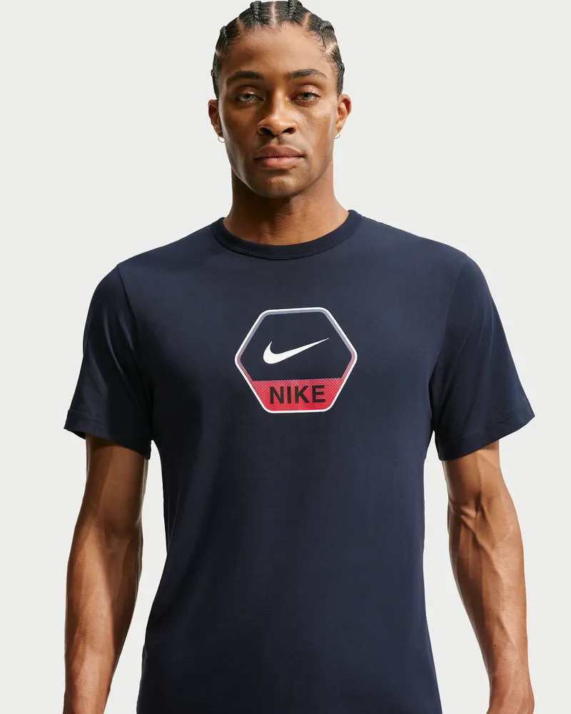 Nike T-Shirt (Herren) - Blau Blau