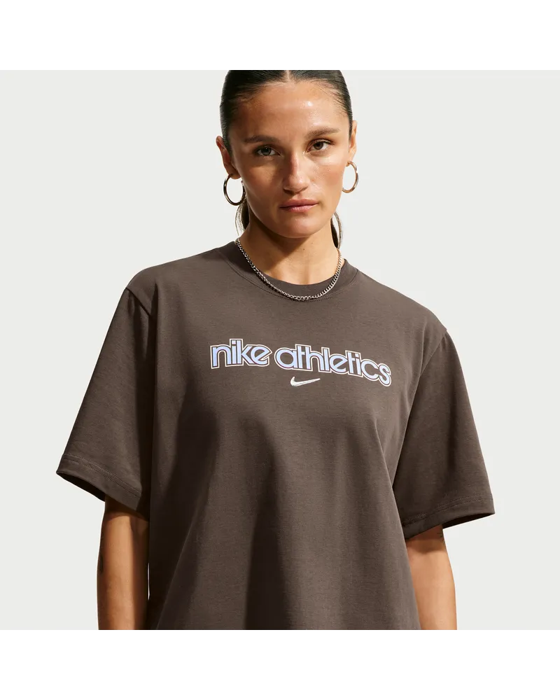 Nike Essentials Damen-T-Shirt - Braun Braun