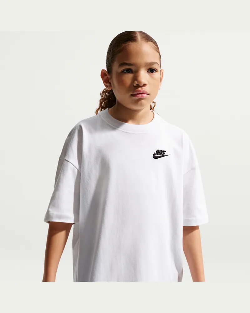Nike Oversize-T-Shirt (ältere Kinder) - Weiß Weiß