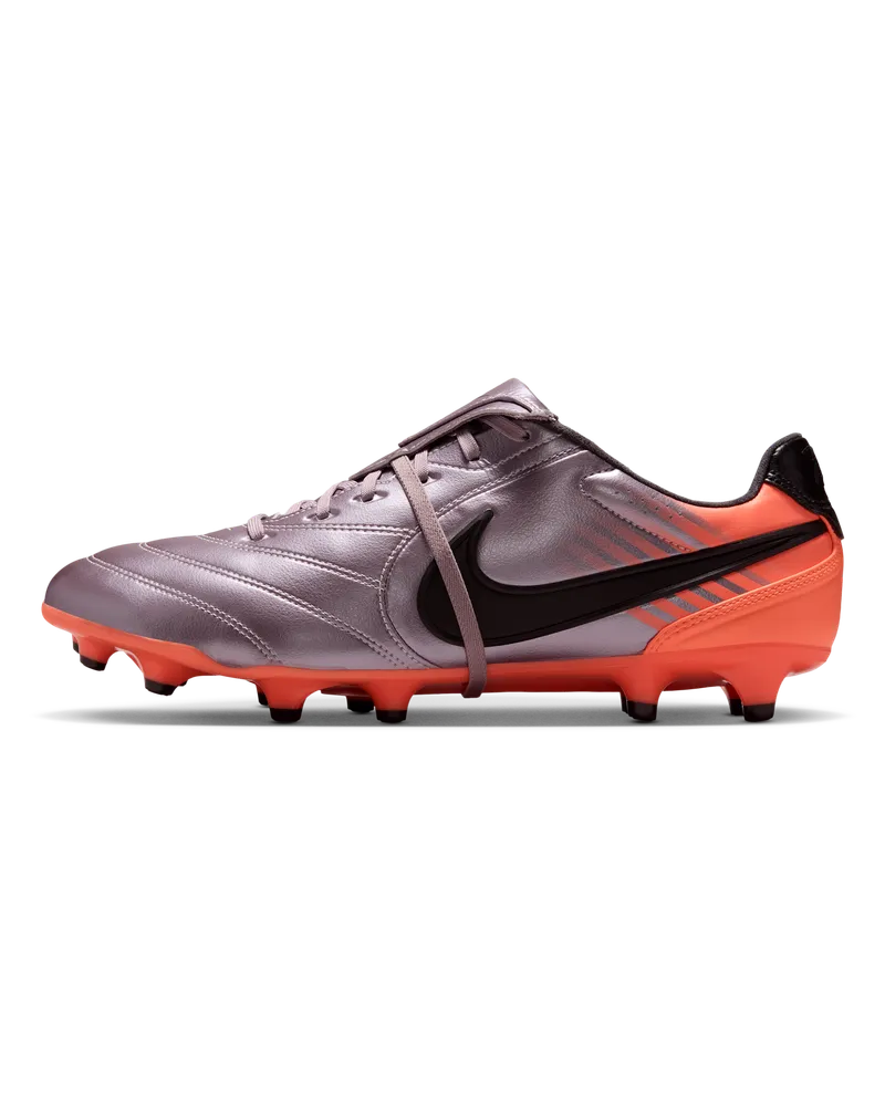 Nike Tiempo Ligera Pro Low-Top-Fußballschuh für normalen Rasen - Lila Lila