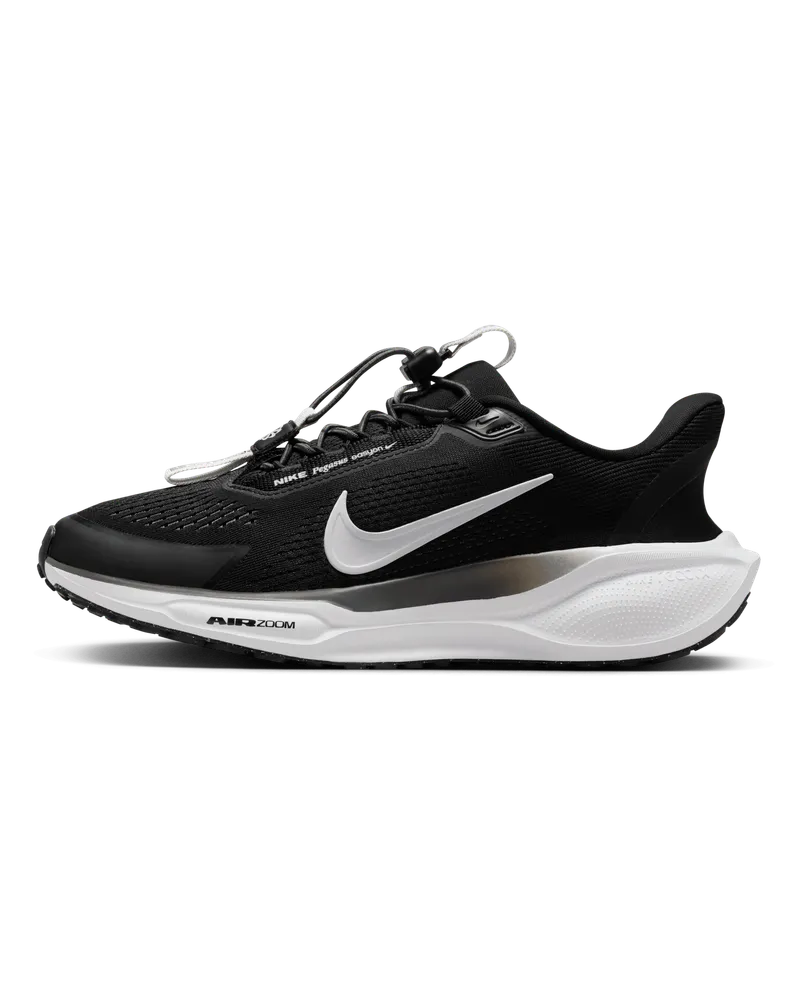 Nike Pegasus EasyOn Straßenlaufschuh (Damen) - Schwarz Schwarz