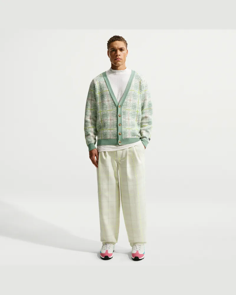 Nike Tartan weite Golfhose (Herren) - Weiß Weiß