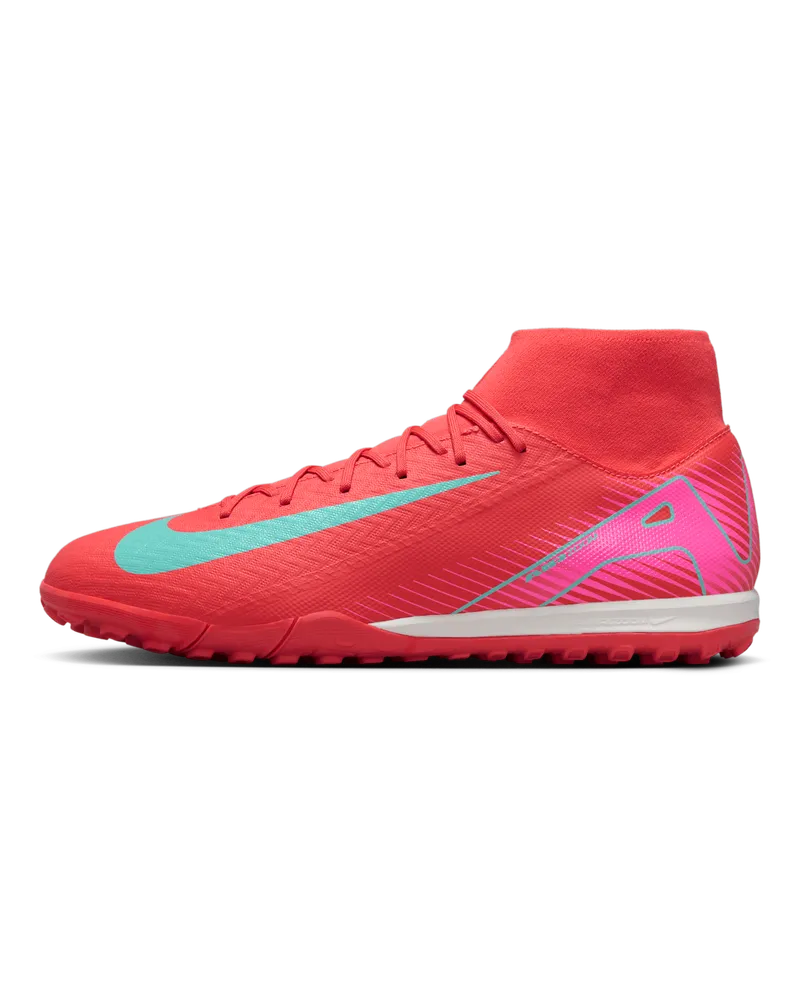 Nike Mercurial Superfly 10 Academy TF High-Top Fußballschuhe - Rot Rot
