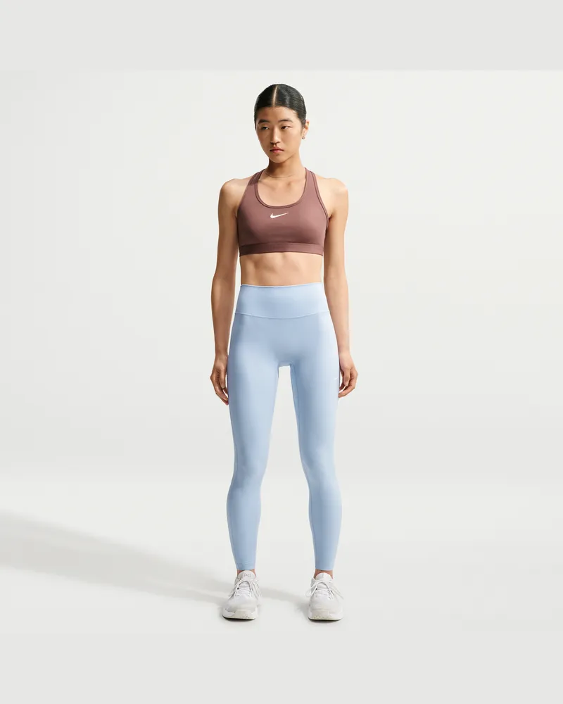Nike One 7/8-Leggings mit hohem Bund (Damen) - Blau Blau
