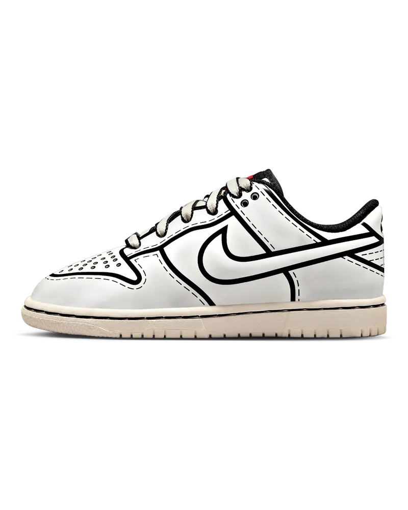 Nike Dunk Low x LEGO® Kollektion Schuh (jüngere Kinder) - Weiß Weiß