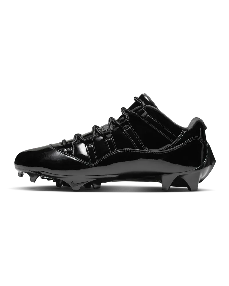Jordan 11 Low TD American Football-Schuh (Herren) - Schwarz Schwarz