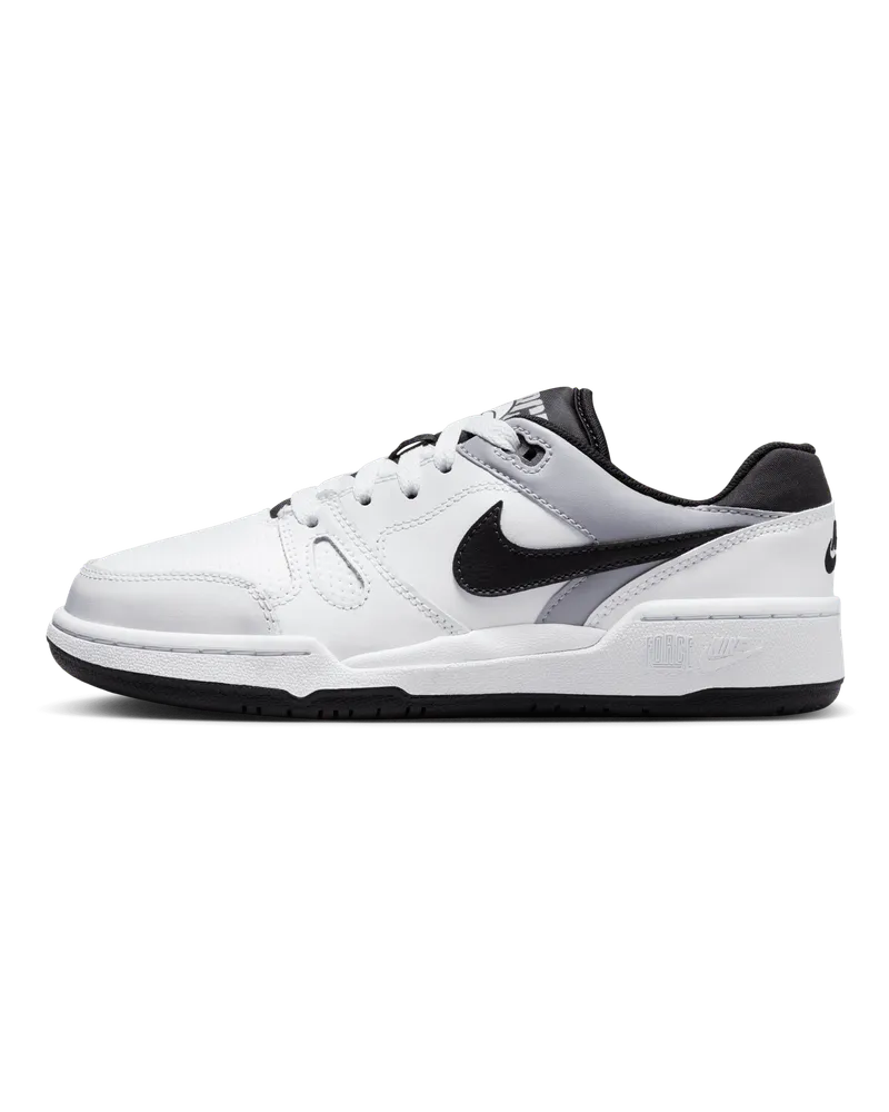 Nike Full Force Low Schuh (ältere Kinder) - Weiß Weiß