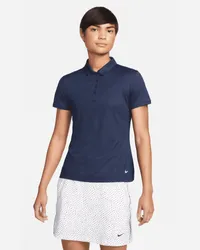 Nike Dri-FIT Victory Golf-Poloshirt für Damen - Blau Blau