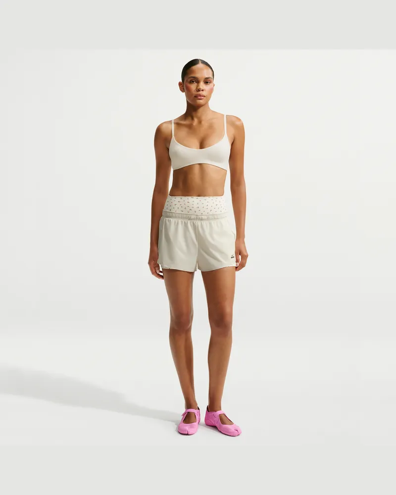 Nike SKIMS Stretch Nylon Laufshorts (Damen) - Weiß Weiß