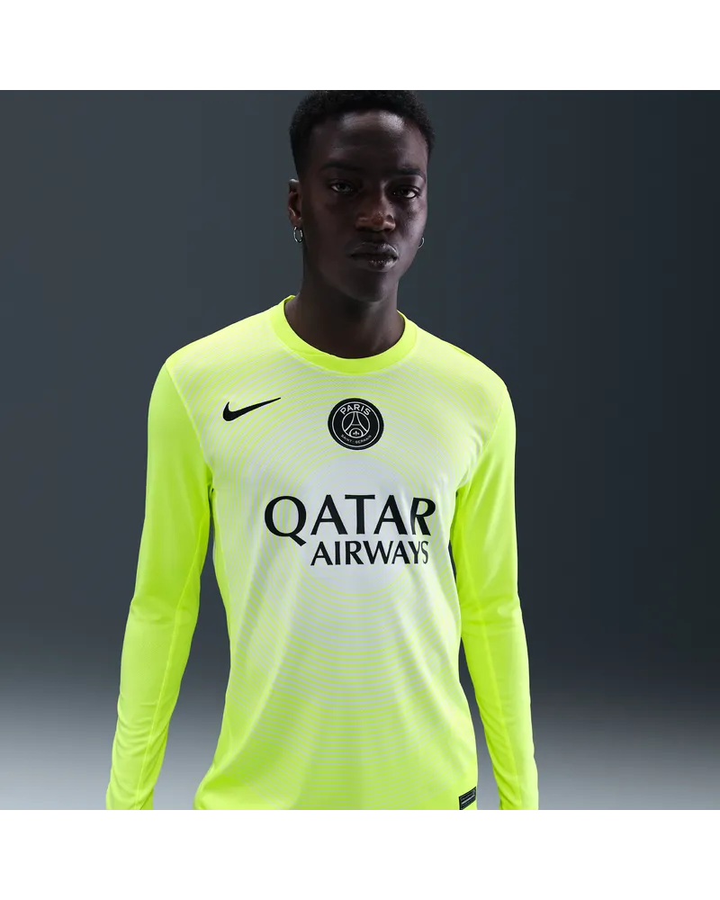 Nike Paris Saint-Germain 2025/26 Stadium Goalkeeper Third  Dri-FIT Replika-Fußballtrikot (Herren) - Gelb Gelb
