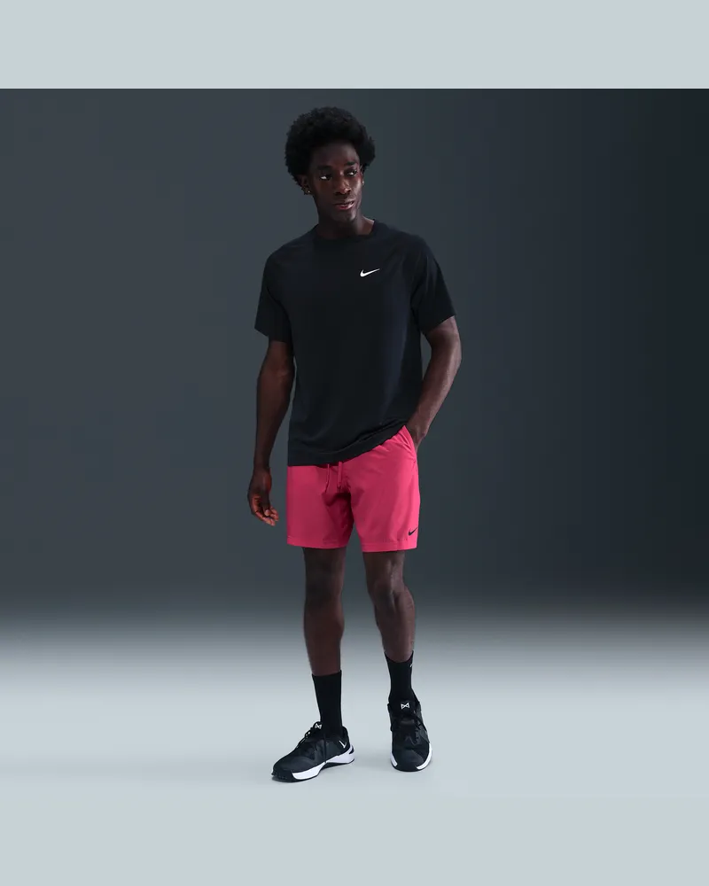 Nike Form vielseitige Dri-FIT Herrenshorts ohne Futter (ca. 18 cm) - Pink Pink