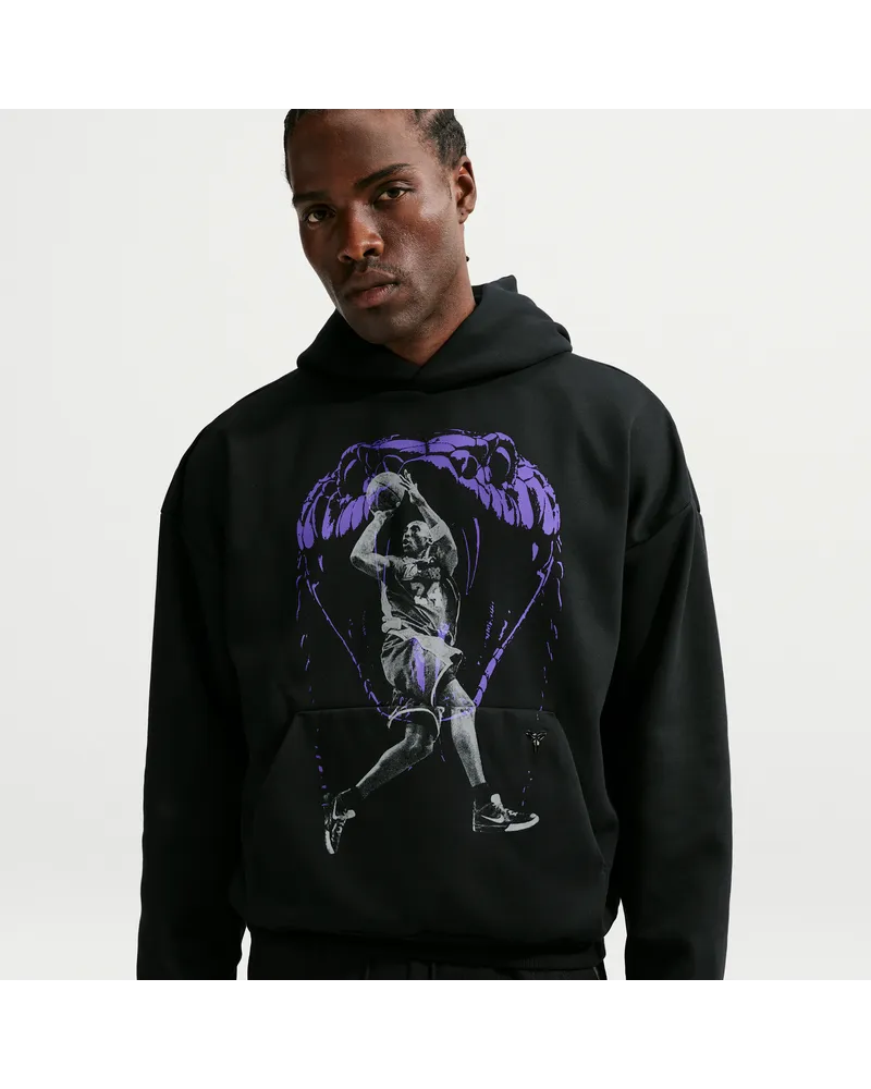 Nike Kobe  Standard Issue Nike Therma-FIT Basketball-Hoodie (Herren) - Schwarz Schwarz