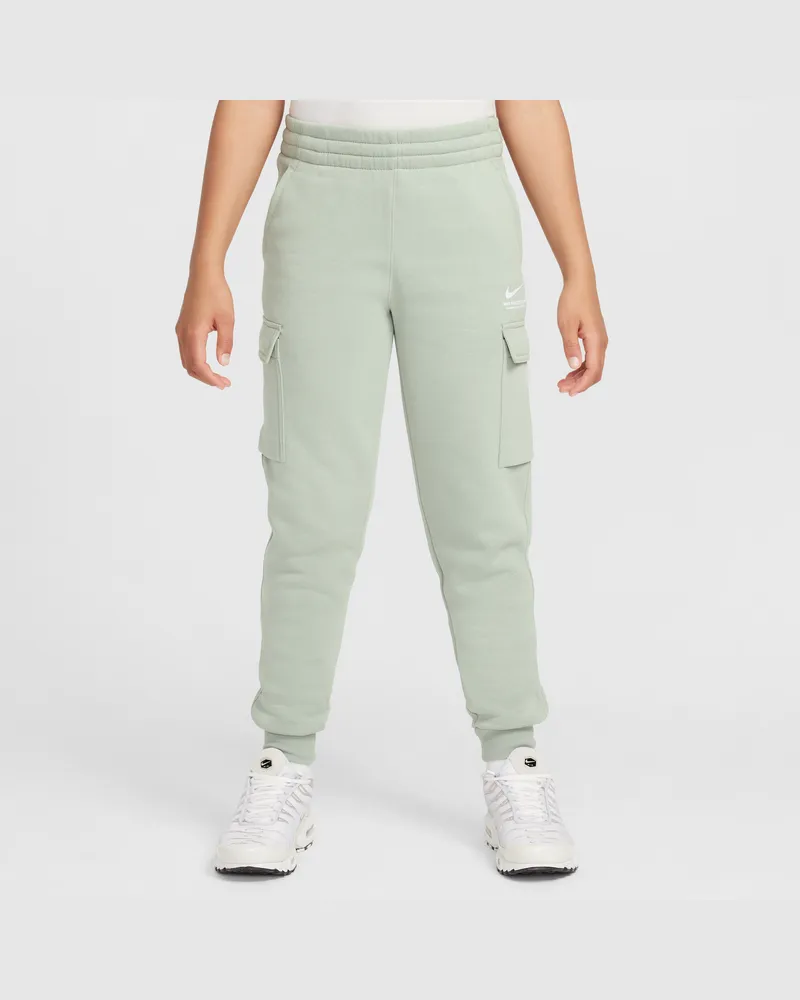 Nike Sportswear Fleece-Cargohose (ältere Kinder) - Grün Grün