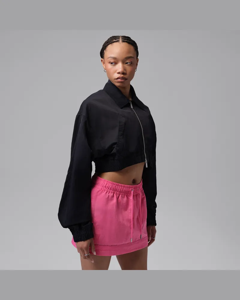 Jordan Flight Club leichte Jacke (Damen) - Schwarz Schwarz