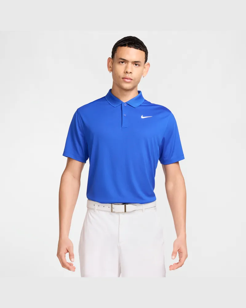 Nike Dri-FIT Victory Golf-Poloshirt für Herren - Blau Blau