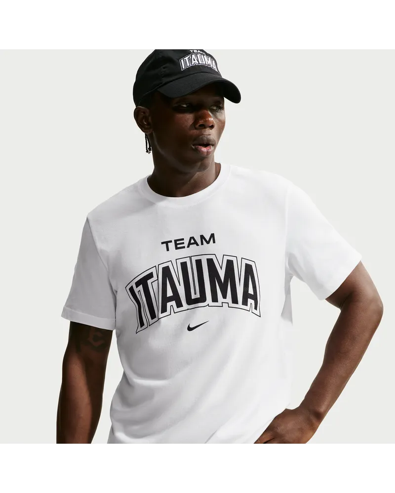 Nike Box-T-Shirt (Herren) - Weiß Weiß
