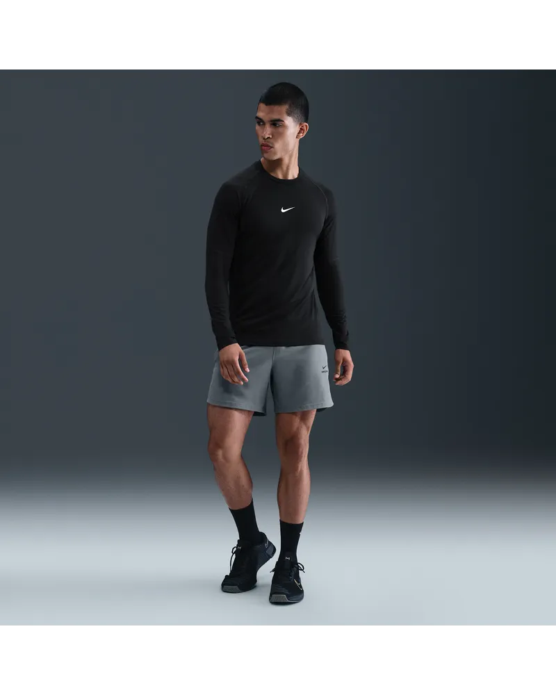 Nike Pro Training Dri-FIT Shorts (ca. 15 cm, Herren) - Grau Grau