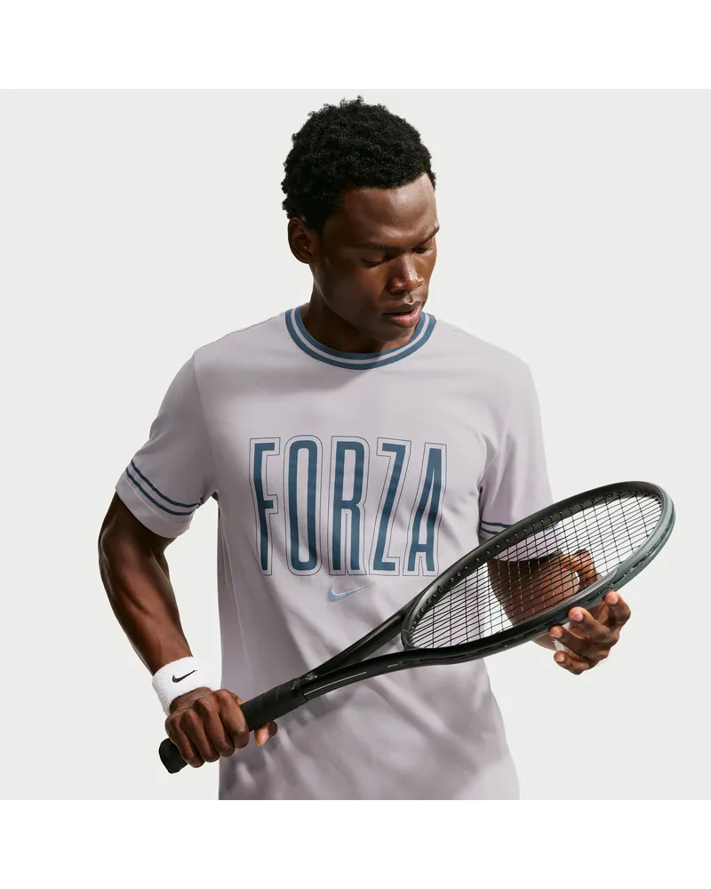 Nike Jannik Sinner Dri-FIT Tennis-T-Shirt (Herren) - Lila Lila