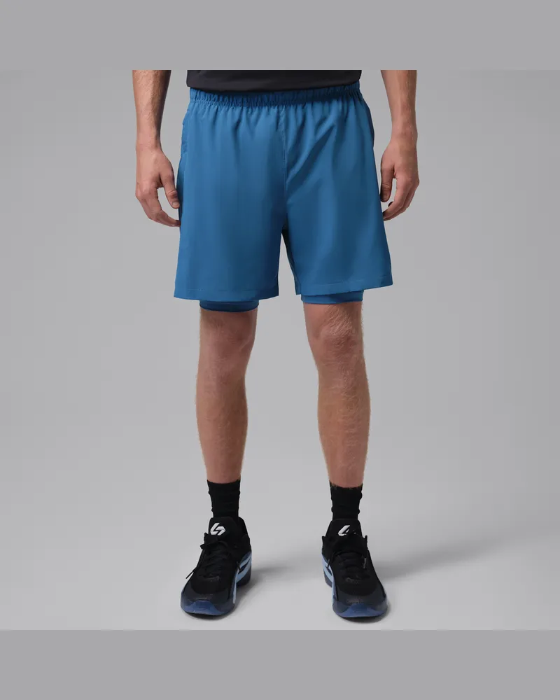 Jordan Sport Flightweight gefütterte Dri-FIT-Shorts (Herren) - Blau Blau