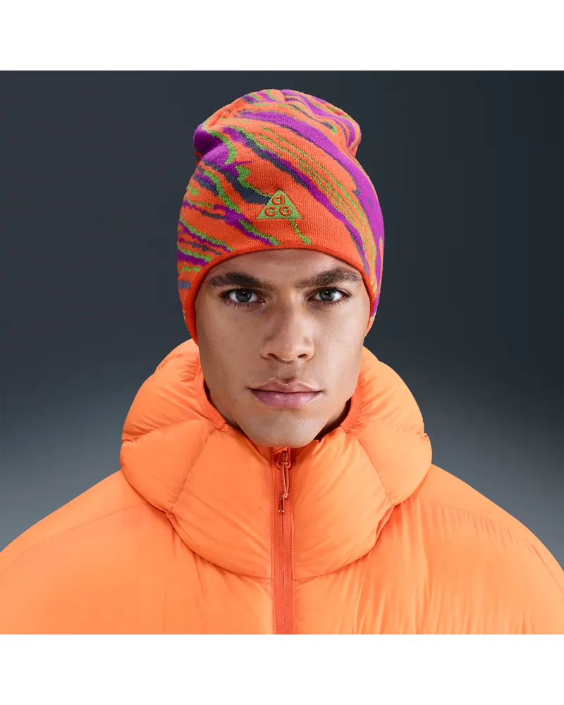 Nike ACG Peak "Big Bend" Beanie - Orange Orange