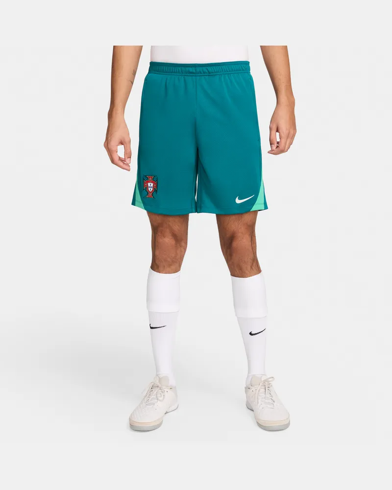Nike Portugal Strike Dri-FIT Strick-Fußballshorts für Herren - Grün