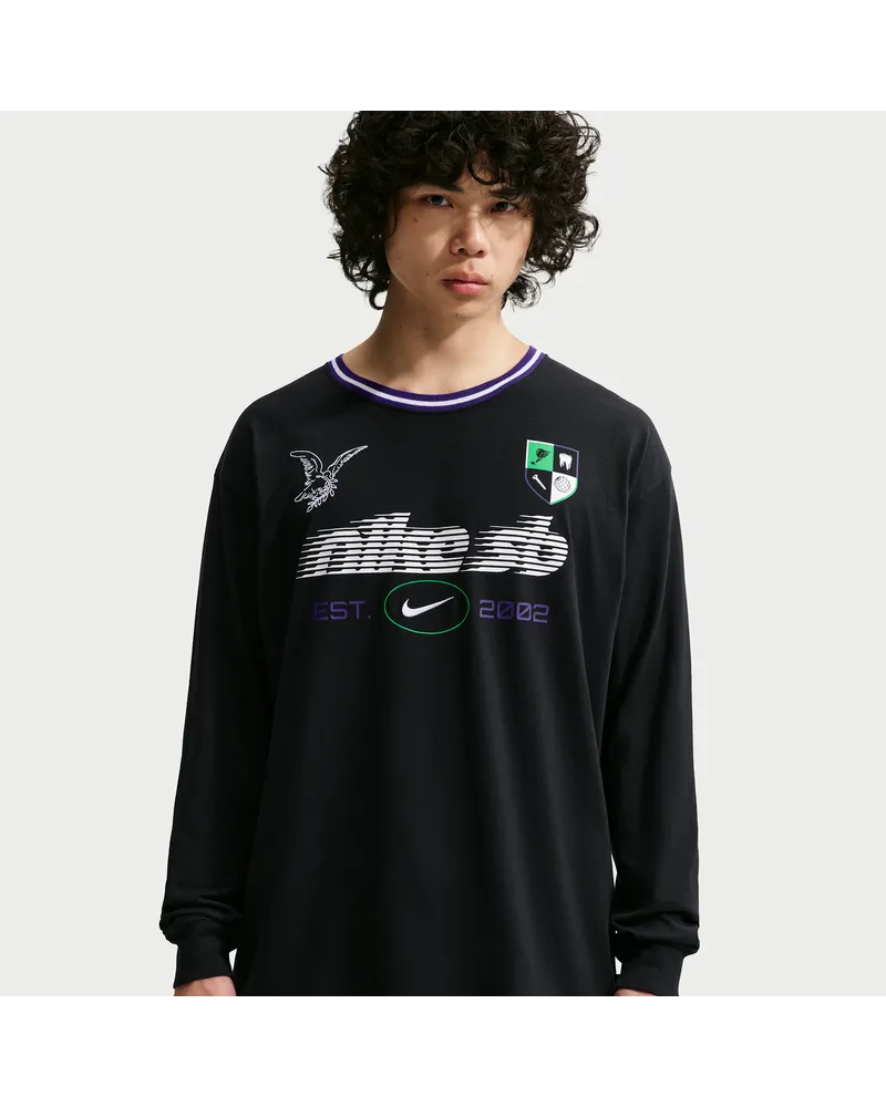Nike SB Skate-Longsleeve - Schwarz Schwarz