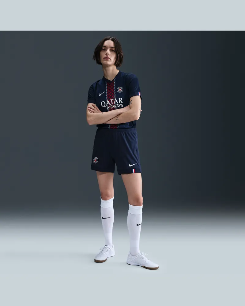 Nike Paris Saint-Germain 2025/26 Stadium Home  Replika-Fußballshorts mit Dri-FIT-Technologie (Damen) - Blau Blau