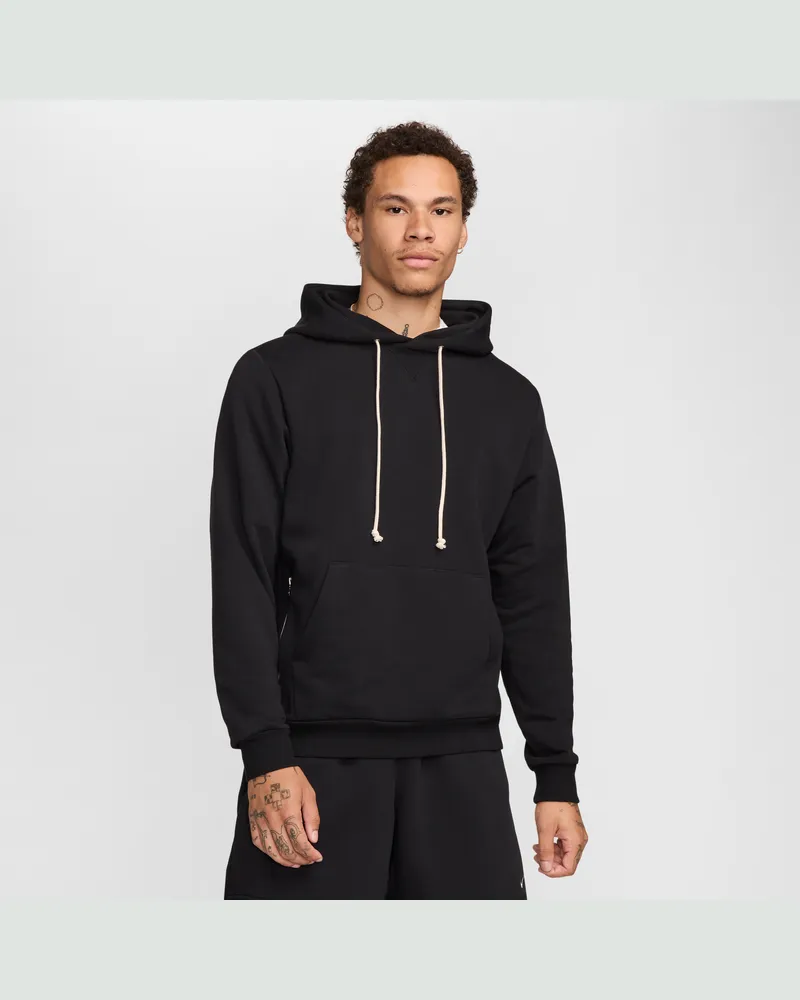Nike Standard Issue Dri-FIT Basketball-Hoodie für Herren - Schwarz Schwarz