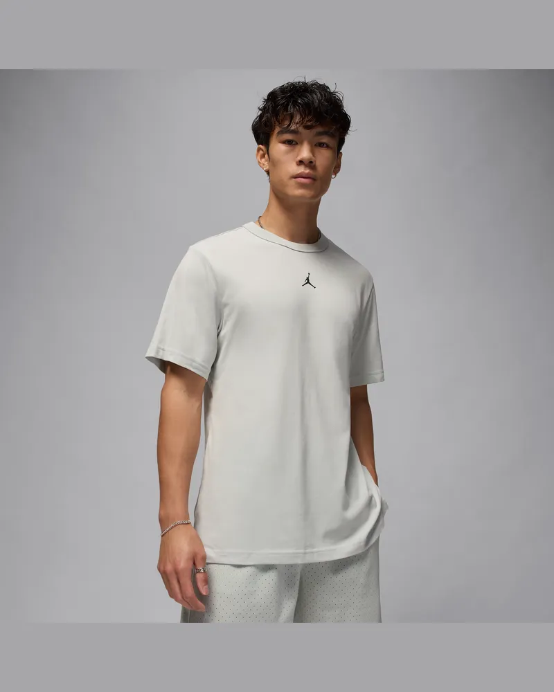 Jordan Sport Dri-FIT Kurzarmshirt für Herren - Grau Grau