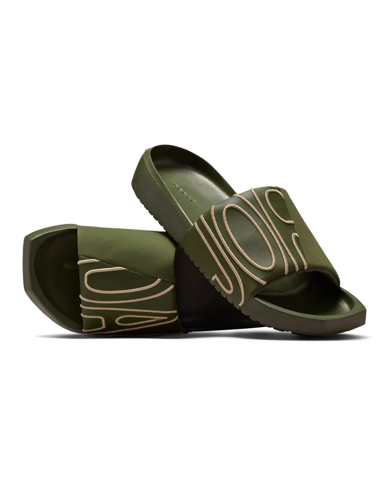 Jordan NOLA Damen-Slides - Grün Grün