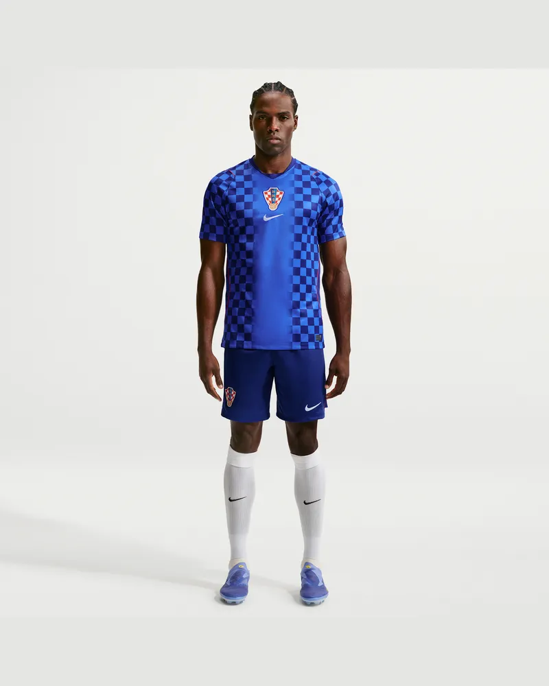 Nike Kroatien 2026  Dri-FIT Replika-Fußballshorts Heimspiel (Herren) - Blau Blau
