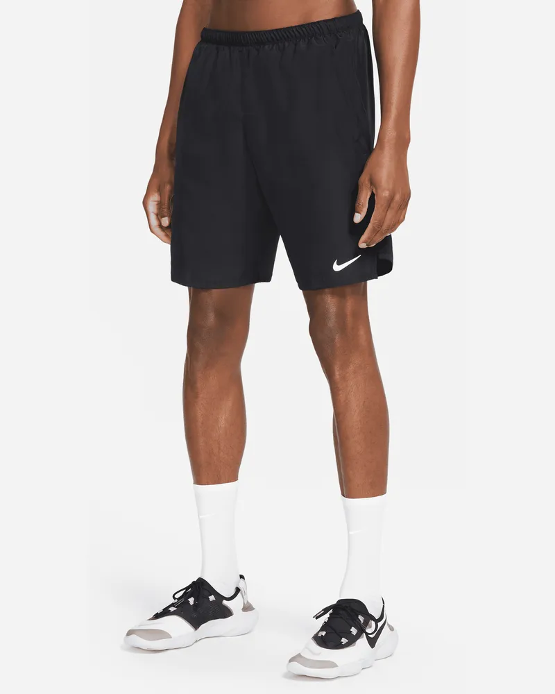 Nike Challenger Herren-Laufshorts mit Futter - Schwarz Schwarz