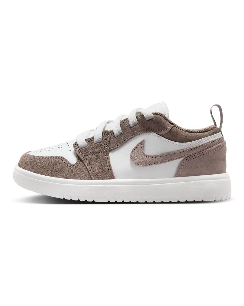 Jordan 1 Low Alt Schuh für jüngere Kinder - Grau Grau