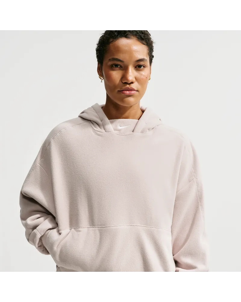 Nike One Therma-FIT Oversize-Hoodie (Damen) - Braun Braun