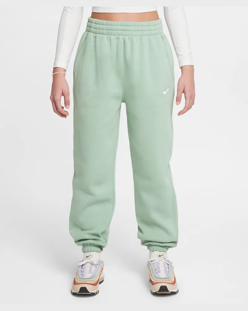 Nike Sportswear Club Fleece lockere Hose (ältere Kinder) - Grün Grün